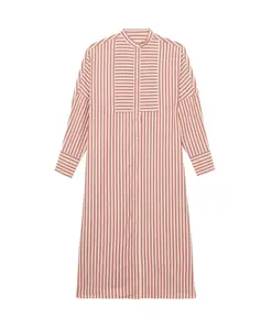 Полосатое хлопковое платье для мальчика Ines De La Fressange Paris, красный