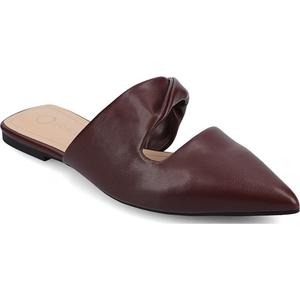 Мюли Enniss с острым носком Journee, цвет oxblood