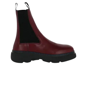 Ботинки Burberry Creeper Chelsea Boot 'Plum', красный