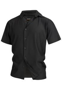 Рубашка на пуговицах классического кроя INDICODE JEANS Lamgo, черный