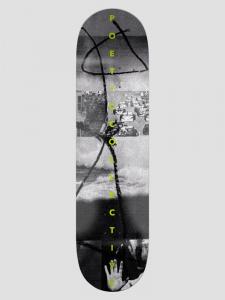 Дека для скейтборда Poetic Collective Formula 1 Scan 8.25″ Skateboard Deck, silver