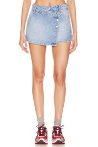 Free People джинсовая юбка wynne Free People, индиго