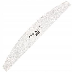 Пилочка для ногтей, Лодочка, 80/80, 1 шт. PB Nails