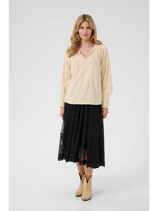 Cream Бежевая блузка