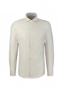 SEIDENSTICKER Рубашка для делового стиля 'Smart Performance' бежевого цвета Regular fit