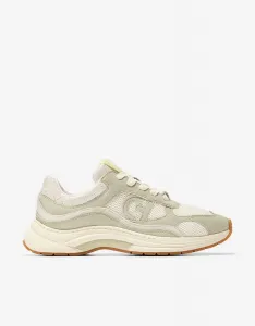 Женские кожаные кроссовки из кожи и дышащей сетки Cole Haan, натуральный