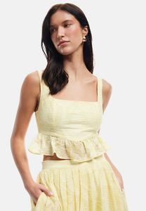 Топ Koton STRAPPY CROP , Yellow