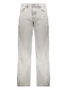 Светлые джинсы на молнии Diesel, серый