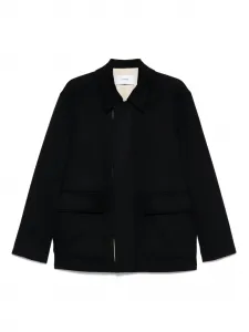 Куртка-рубашка с накладными карманами Lardini, синий