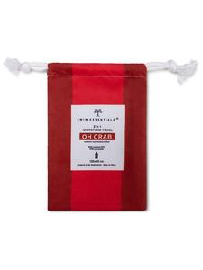 Swim Essentials Пляжное полотенце «Oh Crab» красного цвета - (Д)135 x (Ш)65 см