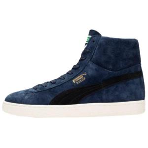 PUMA Кроссовки для скейтбординга NOAH x Suede Classic Mid top унисекс, синие, белые, черные