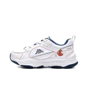 Kappa Кроссовки Anti Slip Wear Resistant Low Top Chunky Sneakers Unisex White Blue