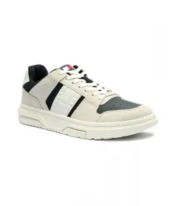 Кожаные кроссовки Tommy Jeans, бежевый