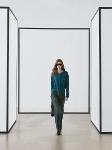 Шерстяной вязаный кардиган с обтянутыми пуговицами Massimo Dutti, blue