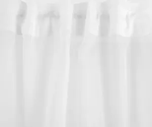 Штора HOMLA с лентой B2 ESSENTIALS SWISS VOAL TAPE белая 300x160 см Homla