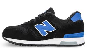 Кроссовки NB 565 унисекс с низким верхом, черные/синие New Balance