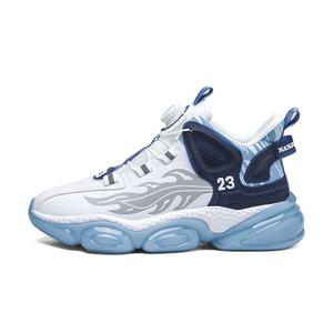 Нескользящие и износостойкие, увеличивающие рост теплые повседневные туфли с низким верхом унисекс PNKE, White Blue (All-Season)