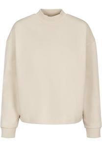 Толстовка Urban Classics Ladies Oversized High Neck Crew, песочный