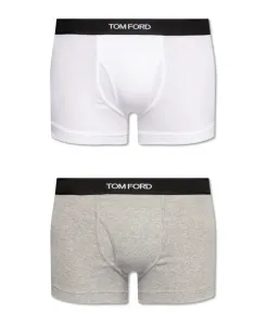 Боксерские трусы в упаковке из двух штук Tom Ford, серый