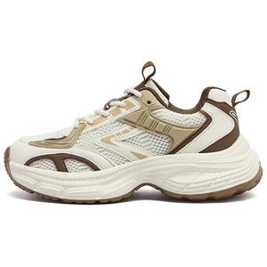 AGSDON Женские низкие массивные кроссовки Beige Gold-W243357, цвет Beige Gold-W243357