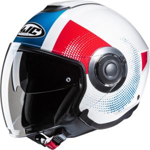 Реактивный шлем HJC i40n pyle, White/Blue/Red