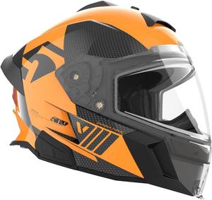 Шлем Delta V Carbon Commander 509, Gloss Orange