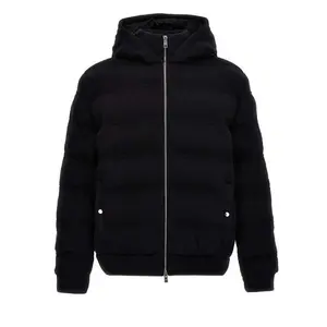 Куртки и пальто мужские черные HUGO BOSS