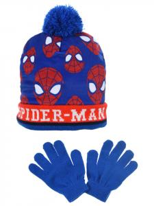 Шапка Spiderman, синий