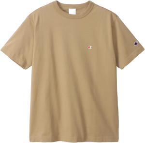 Мужская футболка Champion C3-P300Z/C3-X352L, короткий рукав, 100% хлопок, Classic Cotton USA, вышивка логотипа в одну точку, футболка с коротким рукавом, базовая модель, песочный