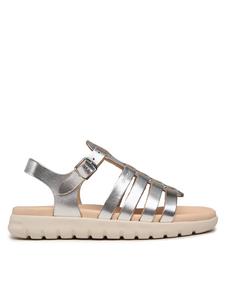 Сандалии J Sandal Soleima Gir J35GSB 000CF C1007 S Geox, серебряный