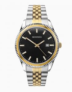 Мужские часы Sekonda Classic 40 мм в черном цвете