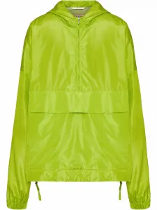 Пальто с капюшоном VALENTINO GARAVANI, зеленый