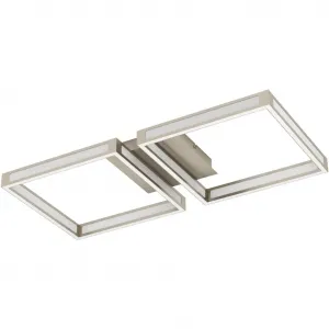 Потолочный светильник ALTAFLOR LED-модуль 1 шт. Теплый белый, потолочный светильник из стали - 2,8 Вт - теплый белый Eglo, Nickelfarben