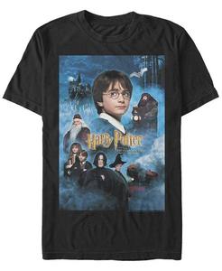 Мужская футболка с короткими рукавами и плакатом «Гарри Кэндлз» Fifth Sun, черный