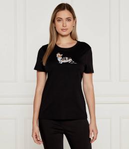 Футболка Marc Cain Regular Fit, черный