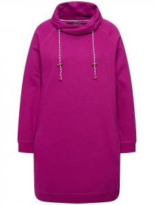 Платье до колена Ulla Popken Kleid, цвет beere