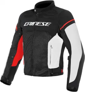 Мужская мотоциклетная куртка Dainese Air Frame D1 Tex (1 шт.), Black/White/Fluo Red