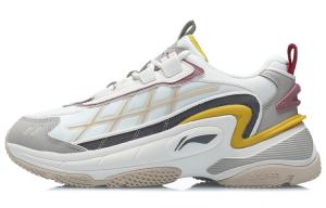 Женская обувь Lifestyle с низким верхом, белая/серая/желтая Lining