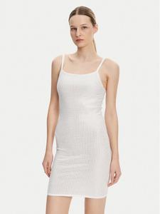 Трикотажное платье обычного кроя W5GK45 Z3MN2 Guess, белый