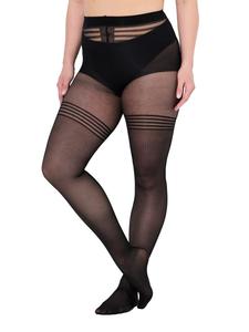Ulla Popken Черные колготки
