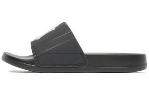 Шлепанцы-тапочки унисекс черные Mlb