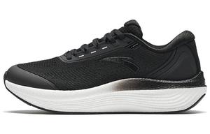 Кроссовки женские с низким верхом, черные/серебристые Anta