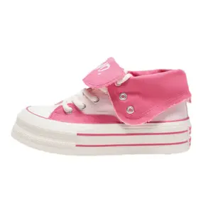 Alxnan Женские повседневные кроссовки мид с розовым оттенком, цвет Pink