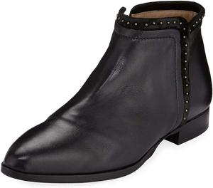 Женские зимние ботильоны YDN Chukka с острым носком и низким каблуком, рабочая обувь, размер 4-15 US, Black-Pu