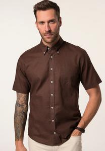 Рубашка SHORT SLEEVES BUTTON-DOWN COLLAR MODERN FIT JP1880, коричневый