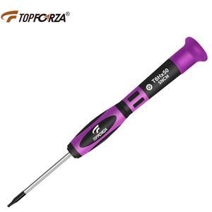 Прецизионная отвертка TOPFORZA SD-05T6H шестиконечная звездообразная отвертка сливового цвета сильномагнитная отвертка в форме цветка T6x3,0x50 мм