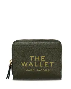 Кожаный мини-кошелек Marc Jacobs, зеленый