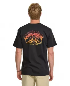 Мужская футболка с коротким рукавом A Frame Arch Quiksilver, зеленый