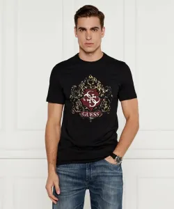 Футболка Slim fit Guess Jeans, черный