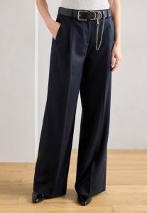 Брюки Marc O'Polo PANTS TAILORED STYLE WIDE LEG SINGLE PLEAT WELT POCKET, Deep Night Blue/Dark Blue